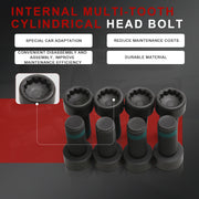 Flywheel bolt set