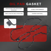 Oil pan gasket