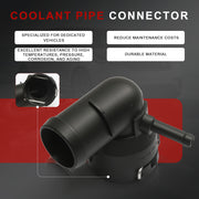 Coolant pipe connector