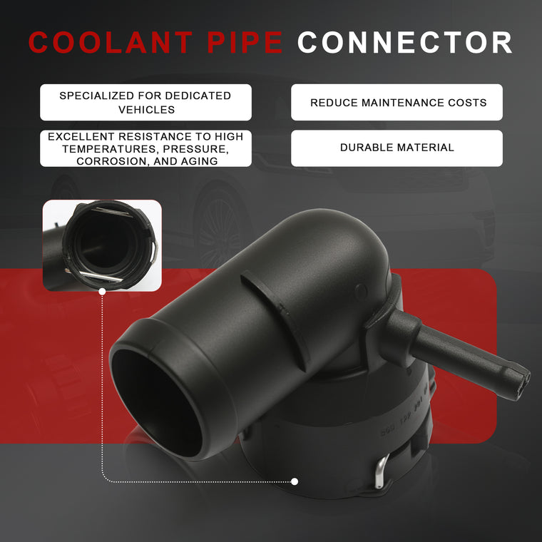 Coolant pipe connector