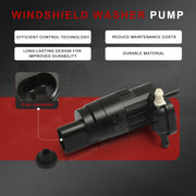 Car window cleaning pump