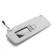 Sun visor with mirror