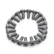 Hexagon socket round head / half round head bolt Audi
