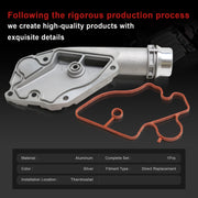 Coolant pump thermostat cover Audi 2.4L 3.2L