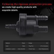 Activated carbon canister control valve single valve Audi 2.0T