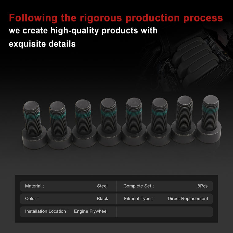Flywheel bolt set