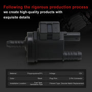 Activated carbon canister control valve, single valve, Audi EA888 2.0T
