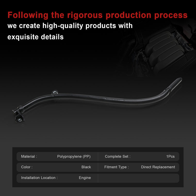 Oil dipstick tube for Audi Q5, Porsche Cayenne