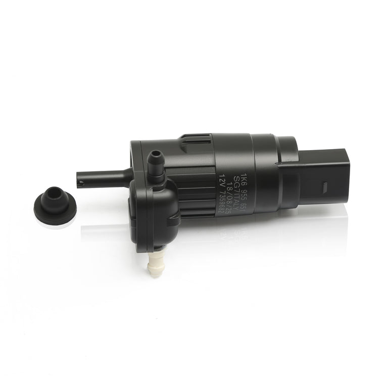 Car window cleaning pump