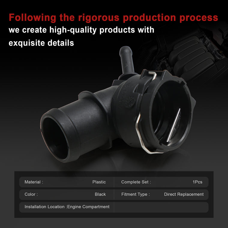Coolant pipe connector Audi 1.2T 1.4T