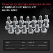 Hexagon socket round head / half round head bolt Audi