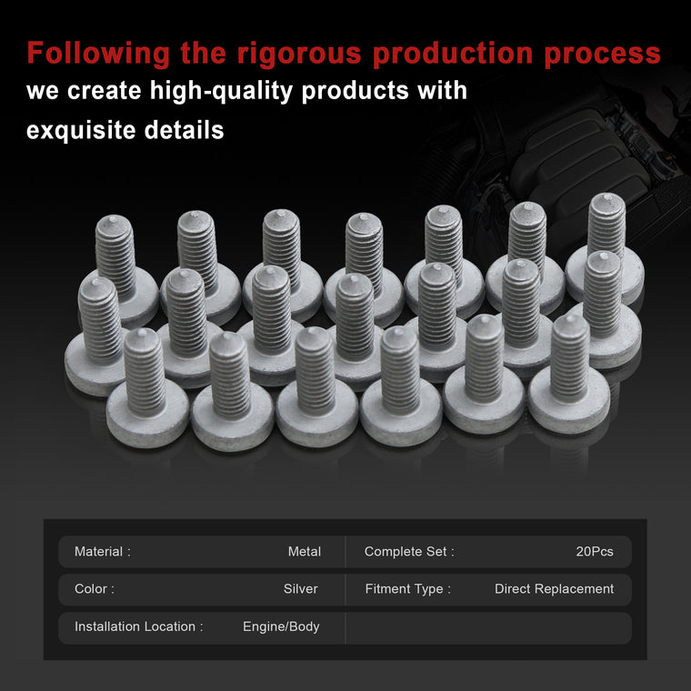 Hexagon socket round head / half round head bolt Audi