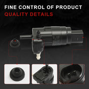 Car window cleaning pump