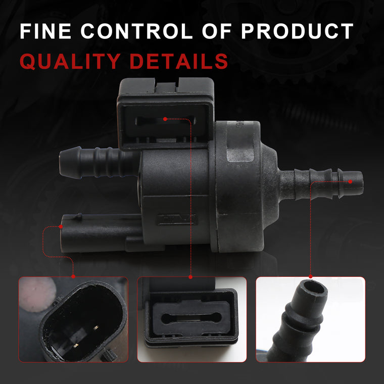 Activated carbon canister control valve single valve Audi 2.0T