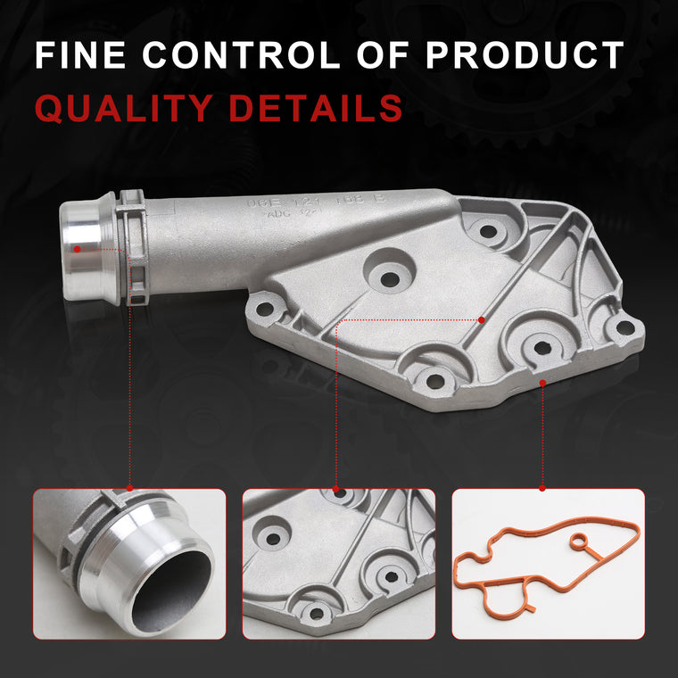 Coolant pump thermostat cover Audi 2.4L 3.2L