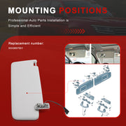Sun visor with mirror