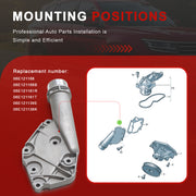 Coolant pump thermostat cover Audi 2.4L 3.2L