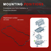 Oil pan gasket